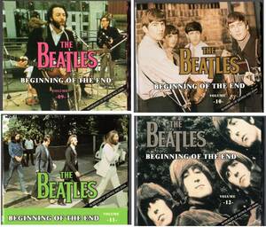 8CD デジパック【BEGINNING OF THE END VOL.9～12 (UK 2002年製)】Beatles ビートルズ