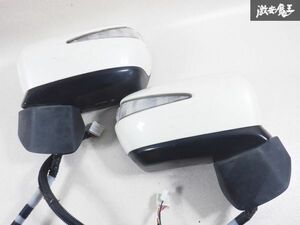 ホンダ純正 RB3 RB4 オデッセイ ウインカー付 ドアミラー サイドミラー 左右セット 5+2ピン 即納 棚2I10