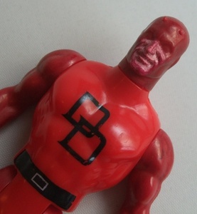 VINTAGE 80s Marvel マーベル SECRET WARS デアデビル Daredevil フィギュア・人形 中古品 ビンテージ シークレットウォーズ マテル社製 