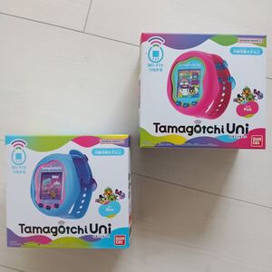 【新品未開封】 Tamagotchi Uni Pink blue たまごっちユニ ピンク ブルー