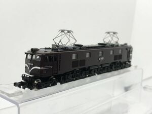 上越形 TOMIX EF58 電気機関車 茶色 ライト点灯 動作確認済 ライトレンズ欠品 ジャンク 1円〜