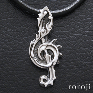 PT21-1-a：ペンダント・トップ/pendant top　roroji/ロウロウジ　「ト音記号/G clef」