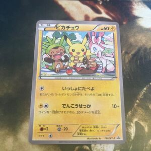 ポケモンカード ピカチュウ プロモ　154XY-p