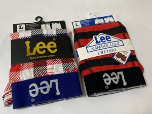 Lee リー ボクサーブリーフ Lサイズ 2点セット 84-94㎝ 展示未使用 