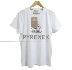 未使用 PYRENEX カレル プリント クルーネック 半袖 Tシャツ