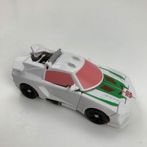 Transformers Bumblebee Cyberverse White Car Robot Toy Wheeljack 海外 即決