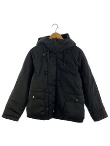 AVIREX◆HB HOODIE JKT/フライトジャケット/M/ポリエステル/BLK/無地/783-3252071