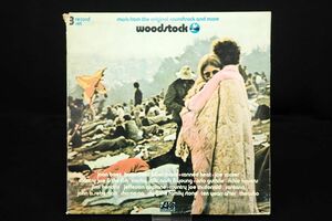 ▽LP盤156 WOODSTOCK/music from the original soundtrack and more▽3枚組/盤/レコード