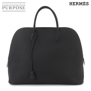 未使用 展示品 エルメス HERMES ボリード 1923 45 2way ハンド ショルダー バッグ トゴ ブラック Y刻印 シルバー 金具 Bolide 45 90249855