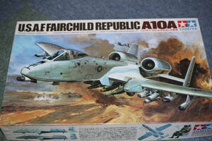 タミヤ 1/48 フェアチャイルド レパブリック A-10A サンダーボルトII （絶版）　 ※ 定形外送料 ￥７１０、ゆうパック８０サイズ