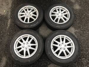 BS BLIZZAK VRX3 205/65R16 & BS製 16×6.5J +48 5H114.3 中古4本Set 1/20 ヤリスクロス等