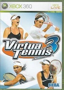 中古XBOX360ソフト アジア版 Virtua Tennis3(国内版本体動作可)