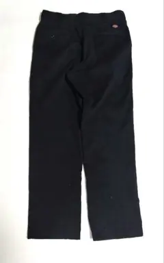 ディッキーズ　Dickies　ブラックワークパンツ　チノパンツ　黒色　W34