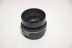 ☆Canon/EF 40mm f2.8 STM/各焦点AF・絞り問題なし/レンズ傷なし、光学クリア/外観使用感なく美品/Rキャップ・フード付属☆