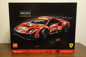 新品未開封 LEGO 42125 フェラーリ 488 GTE AF コルセ #51 レゴ テクニック クリエイター Icons ランボルギーニ ポルシェ ブガッティ