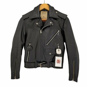 666 Leather Wear(トリプルシックスレザーウェア) MY WAY MAN ライダースジャケッ 中古 古着 1041