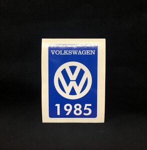 Volkswagen 1985 ステッカー ビートル 85 空冷 beetle vw フォルクスワーゲン kombi 空冷式 air cooled 空冷ワーゲン クラシック (-AC007vw