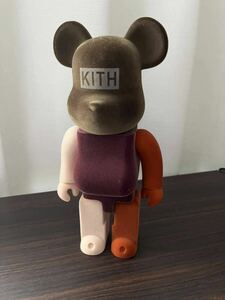 １円スタート　BE@RBRICK KITH 400% オータムカラー　ベアブリック メディコムトイ MEDICOMTOY 28cm 