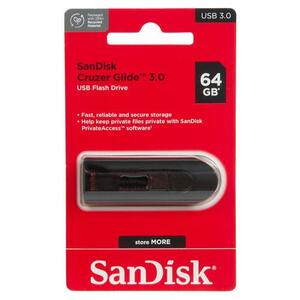 64GB USBメモリー SanDisk Cruzer Glide サンディスク USB3.0＆2.0両対応フラッシュメモリ SDCZ600-064G-G35 スタイリッシュなデザイン