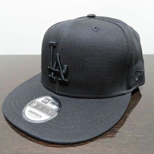 新品 ニューエラ キャップ 帽子 黒 ロサンゼルスドジャース 9FIFTY MLB　スナップバック Black