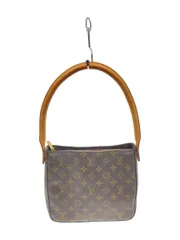 LOUIS VUITTON ルーピングMM_モノグラム・キャンバス_BRW PVC ブラウン モノグラム