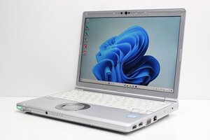 1円スタート ノートパソコン Windows11 WPS office搭載 Panasonic レッツノート CF-SV7 メモリ8GB 第8世代 Core i5 SSD256GB 12.1インチ