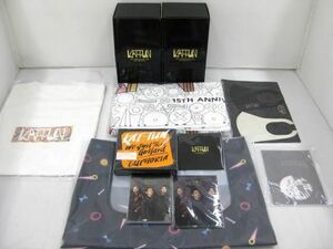 【未使用 同梱可】 KAT-TUN Tシャツ タオル グラス クリアファイル メモ帳 CD DVD 等 グッズセット