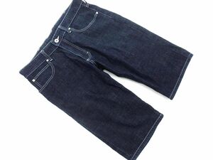 ラングラー デニム ハーフ パンツ size34/青 ■◆ ☆ ega2 メンズ