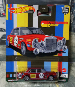 HotWheels DEUTSCHLAND DESIGN MERCEDES-BENZ 300SEL 6.8 AMG 　ホットウィール プレミアム メルセデスベンツ　　　///RT77