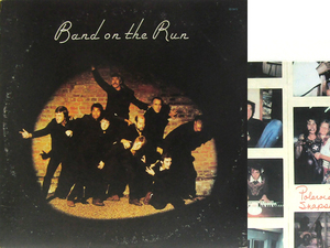 米国 ポスター付LP☆ PAUL McCARTNEY & WINGS Band On The Run（US Apple SO-3415）Wly ポール・マッカートニー＆ウイングス 愛しのヘレン