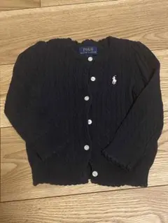 POLO RALPH LAUREN ネイビー カーディガン 2/2T