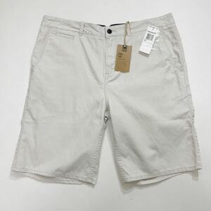 60 未使用 Timberland ティンバーランド 希少なサイズW36 リネンブレンド ショートパンツ STRAIGHT ショーツ ハーフパンツ 麻 春夏 40415M