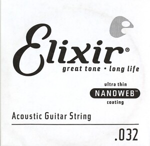 エリクサー ELIXIR 15132/032弦×4本