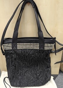 KMRii ケムリ Bismuth ToteBag ビスマス トート バッグ 2102-BG05 ユニセックス スタッズ付 ショルダーストラップ付 新品未使用 最新モデル