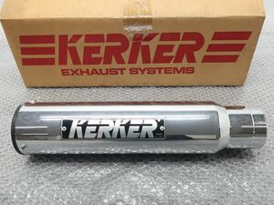 未使用 約64.5Φ 汎用 KERKER スリップオン カーカー マフラー サイレンサー ●100サイズ X23040K T07K 367