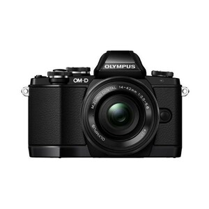 中古 １年保証 美品 OLYMPUS OM-D E-M10 14-42mm EZ レンズキット ブラック