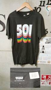 Levis 501Tシャツ　S　ブラック　リーバイス