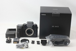 ◆超極上美品◆フジフィルム FUJIFILM X-H1 ボディ 僅か11196ショット 付属品満載 元箱◇45754