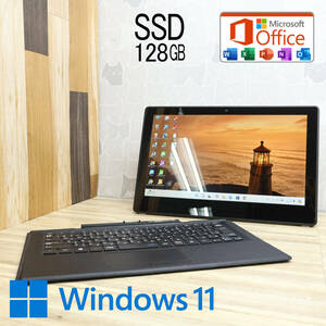 ★超美品 高性能7世代i5！SSD128GB★VK112S-3 Core i5-7Y54 Webカメラ Win11 MS Office 中古品 ノートPC★P76487