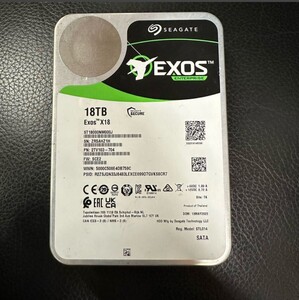 「CY」2個セット　新品　Seagate HDD ST18000NM000J 18TB ハードディスク　予備購入保管品　箱無し（241027）