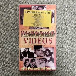 VHS Make It Or Break It VIDEOS HIPHOP R&B ERYKAH BADU 112 TOTAL