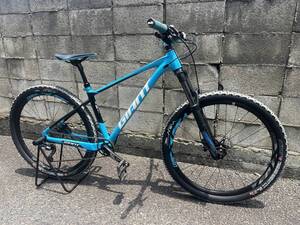 1円売切 GIANT FATHOM 27.5　135mmQRエンド 本格ハードテイルMTB トレイル Sサイズ165cm~ 油圧ブレーキ　ドロッパーポスト搭載