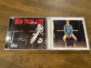 BEN FOLDS 二枚セット『SONGS FOR GOLDFISH』『BEN FOLDS LIVE』(CD×2) ベン・フォールズ