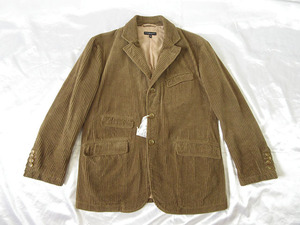 エンジニアードガーメンツ ★2023fw★ Andover Jacket - Cotton 4.5W Corduroy / Khaki 【XS】