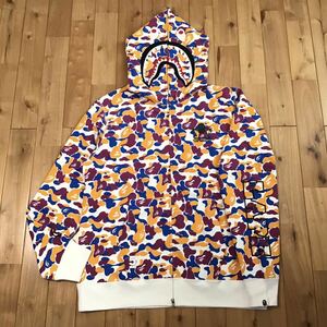 ★新品★ 2XL LA限定 LA city camo シャーク パーカー shark full zip hoodie a bathing ape BAPE camo エイプ ベイプ 都市限定 XXL y7