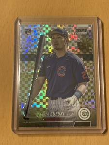 2022 Stadium Club Chrome SEIYA SUZUKI XFractor #27 Rookie Card CHICAGO CUBS RC