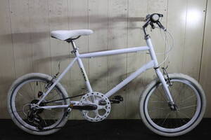 人気美品！21 technology 20インチ シマノ6速 410mm minivelo