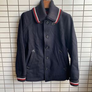 Mサイズ FRED PERRY フレッドペリー ドンキーコート ネイビー　アウター ジャケット FZ2253 ウール　スタジャン　ブルゾン