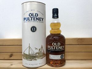 OLD PULTENEY 12yearsオールドプルトニー シングルモルト12年 スコッチ ウイスキー Scotch Whisky 700ml 40% 箱付き 古酒