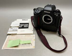 14 美品 中古 動作確認済み 説明書 保証書 付 ニコン Nikon F5 カメラボディ フィルムAF一眼レフカメラ 